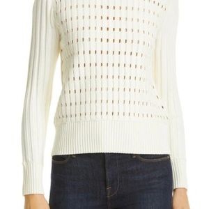 NWT Club Monaco Open Stitch Crewneck Sweater